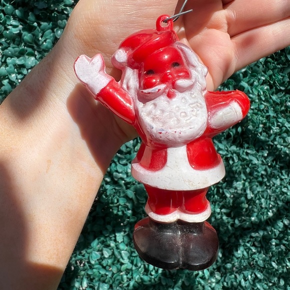 Vintage Santa ornament, 1950s candy Santa - Picture 5 of 6